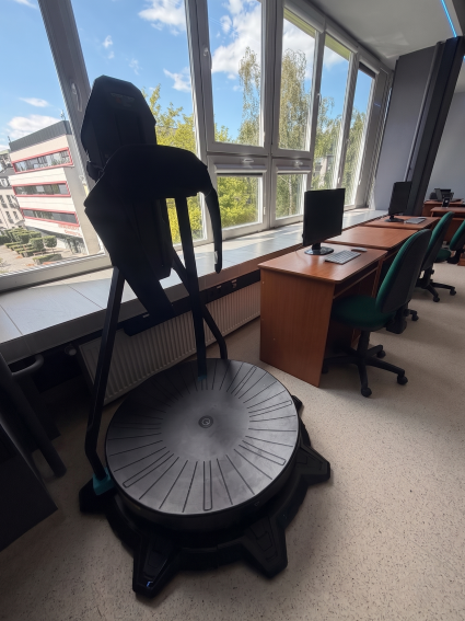Stanowisko VR - laboratorium